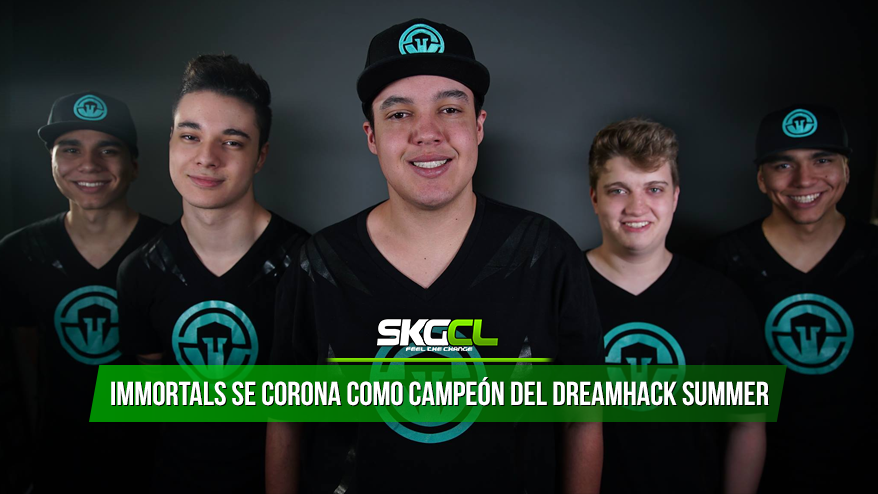 ¡Immortals gana del DreamHack Summer de CSGO!