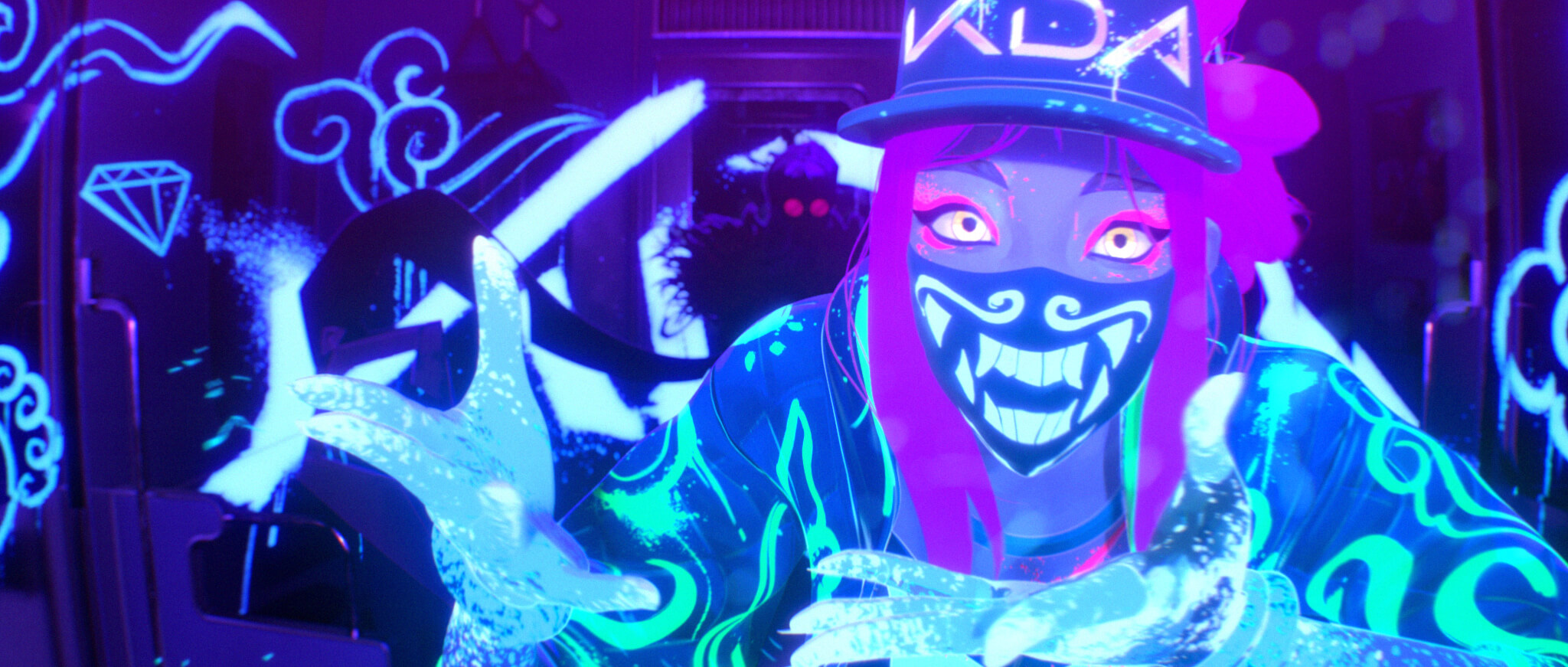 K/DA Akali neón llegará a League of Legends