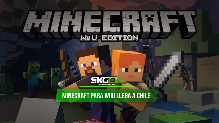 Minecraft para WiiU llega a Chile