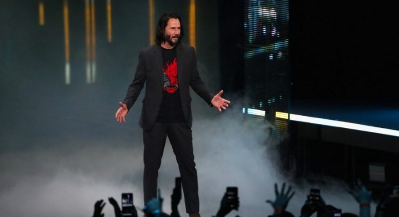 Keanu Reeves jamás imaginó la recepción que tendría en E3 2019