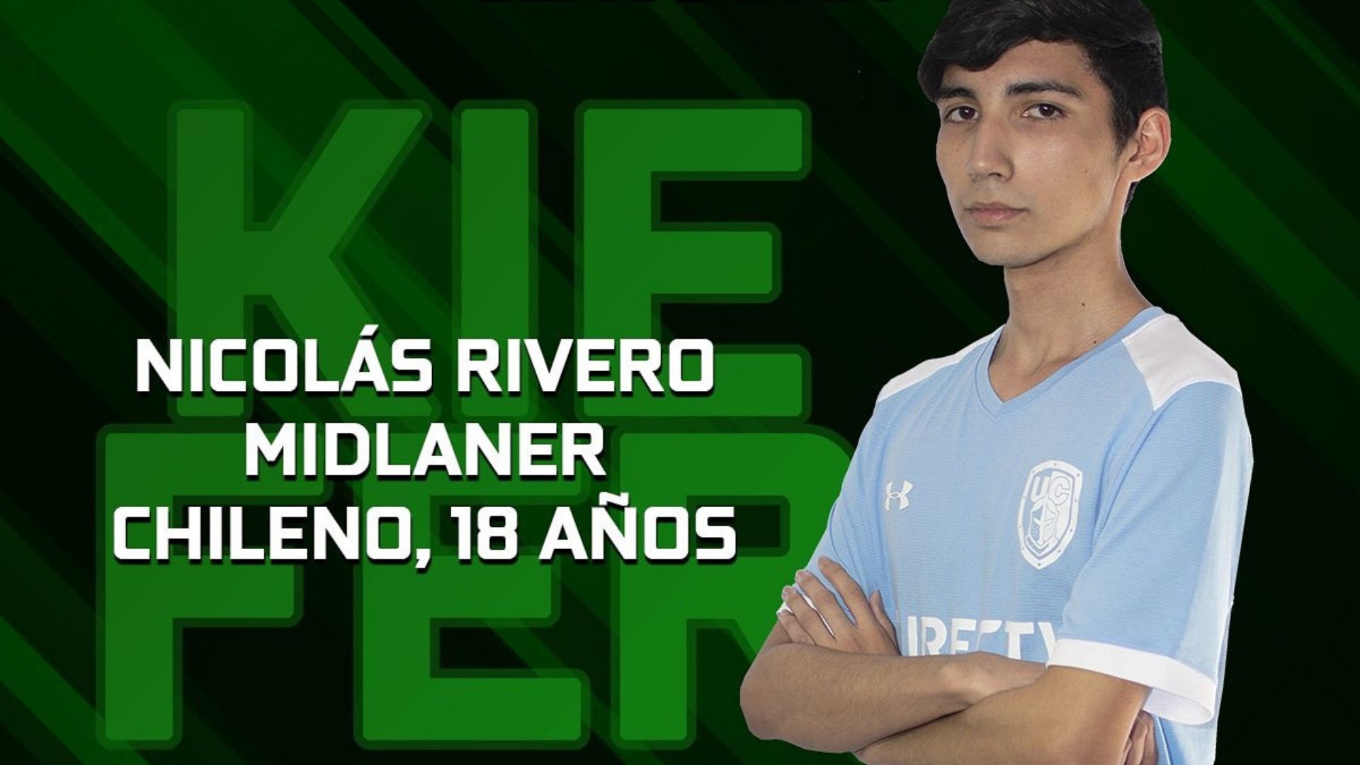 De cruzado a fénix: Kiefer completa el roster de Rebirth Esports