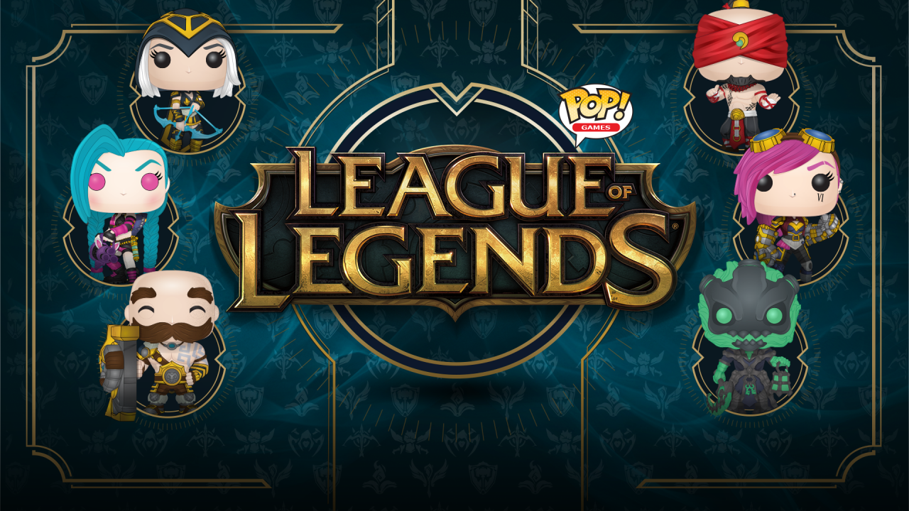 League of Legends lanzará su línea de figuras POP!