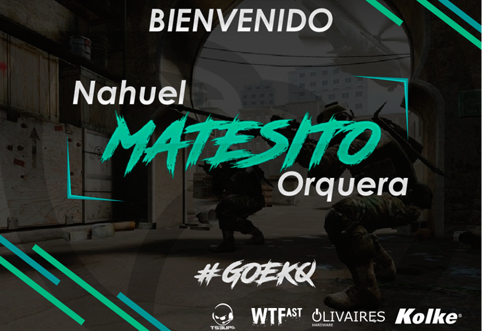 La división de CS:GO de Ekquo Gaming incorporó a Matesito