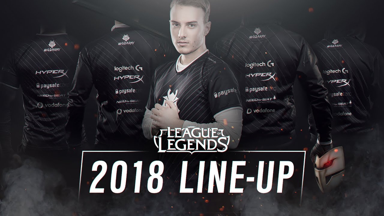 G2 Esports revela su roster para la siguiente temporada