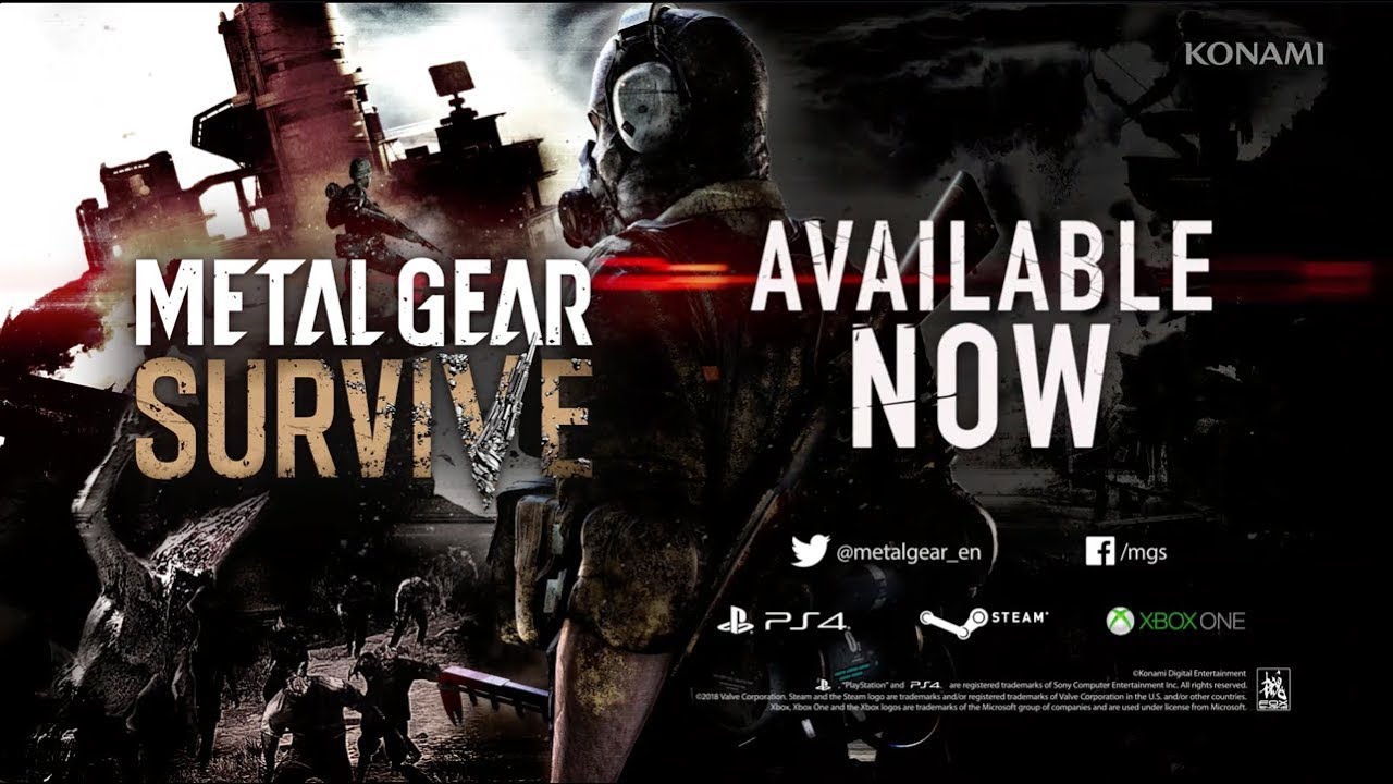 METAL GEAR SURVIVE  ya se encuentra disponible en toda América