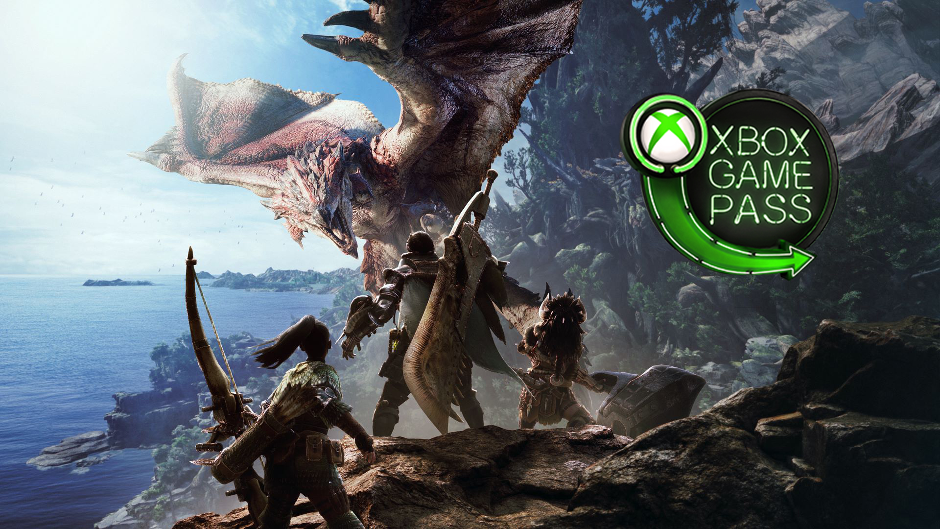 Monster Hunter World y otros grandes juegos que llegarán a Xbox Game Pass