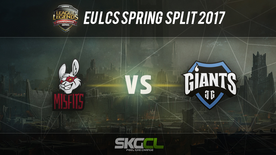 Misfits vs Giants Gaming: Misfits tropieza, pero logra la victoria