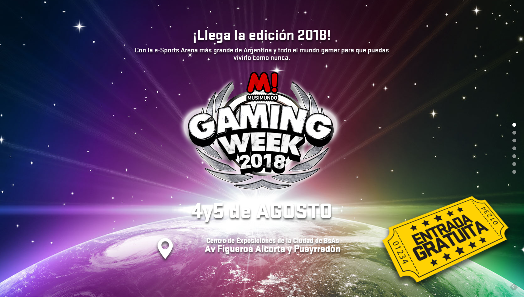 La segunda edición del Musimundo Gaming Week se celebrará en Buenos Aires en Agosto