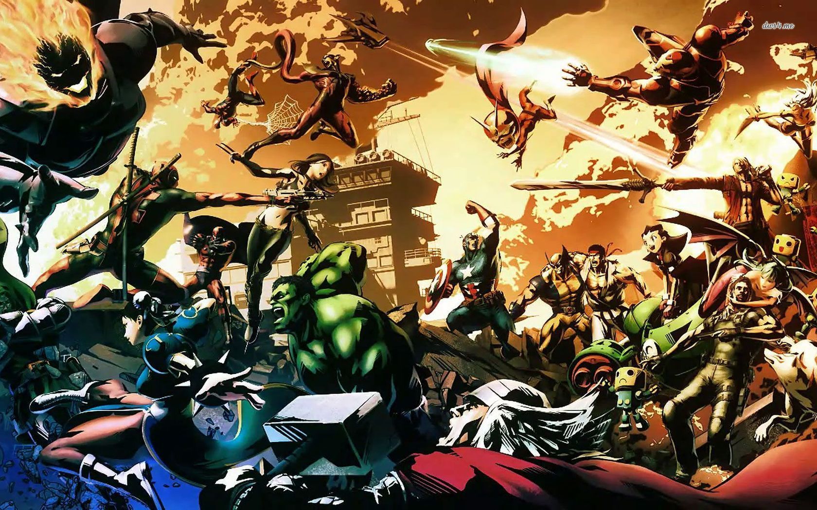 Rumor: Posibles imágenes de Marvel vs Capcom 4