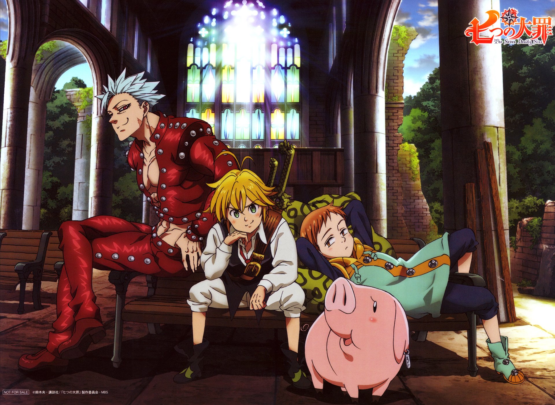 Confirmada fecha de estreno para la segunda temporada de The Seven Deadly Sins