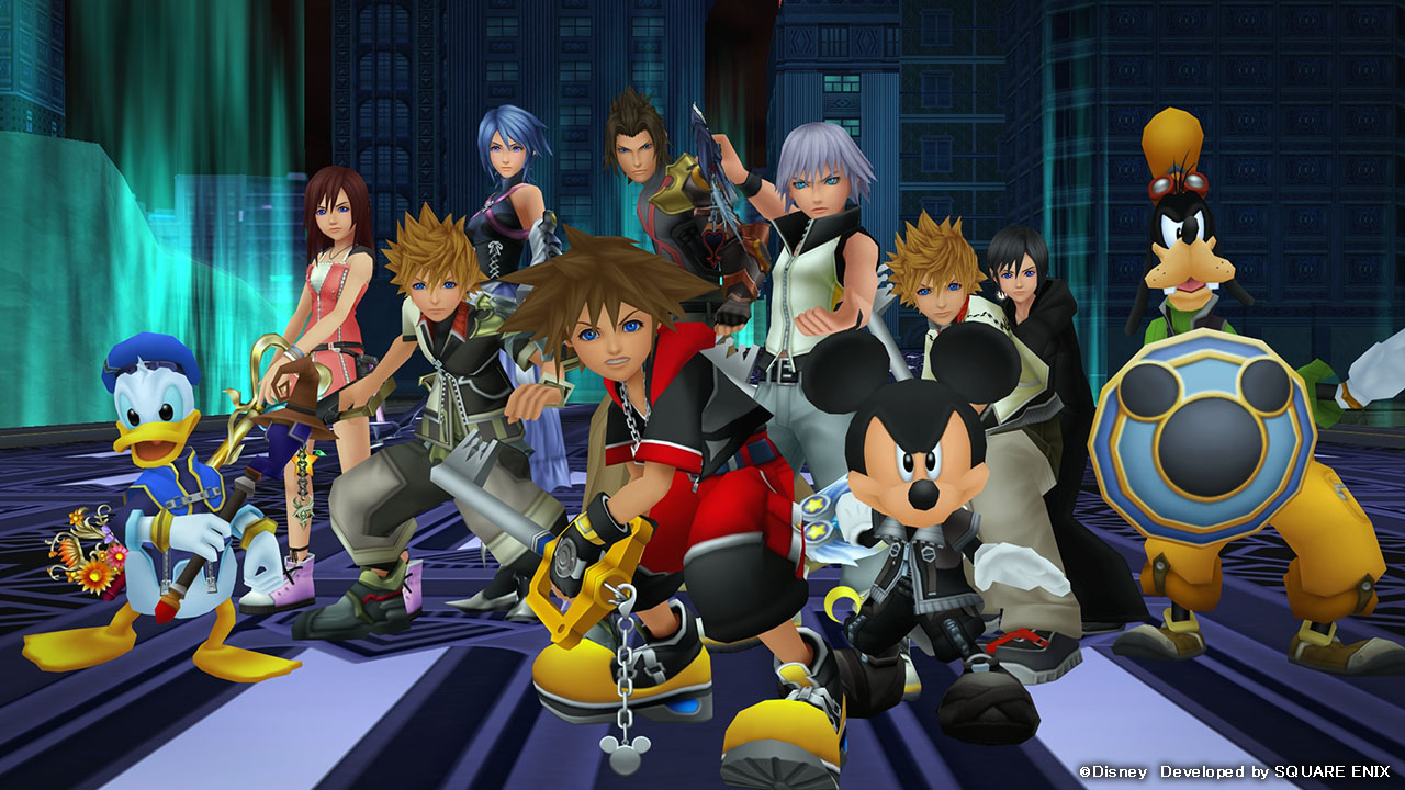 Nuevo render de Mickey y Aqua en Kingdom Hearts 2.8