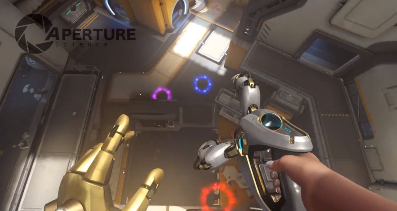 Crean arma de Portal en Overwatch y es completamente funcional