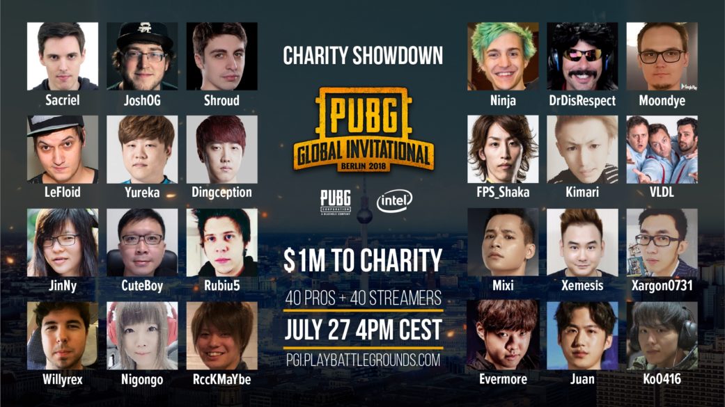 Shroud, Ninja y otros streamers se tomarán el PGI 2018