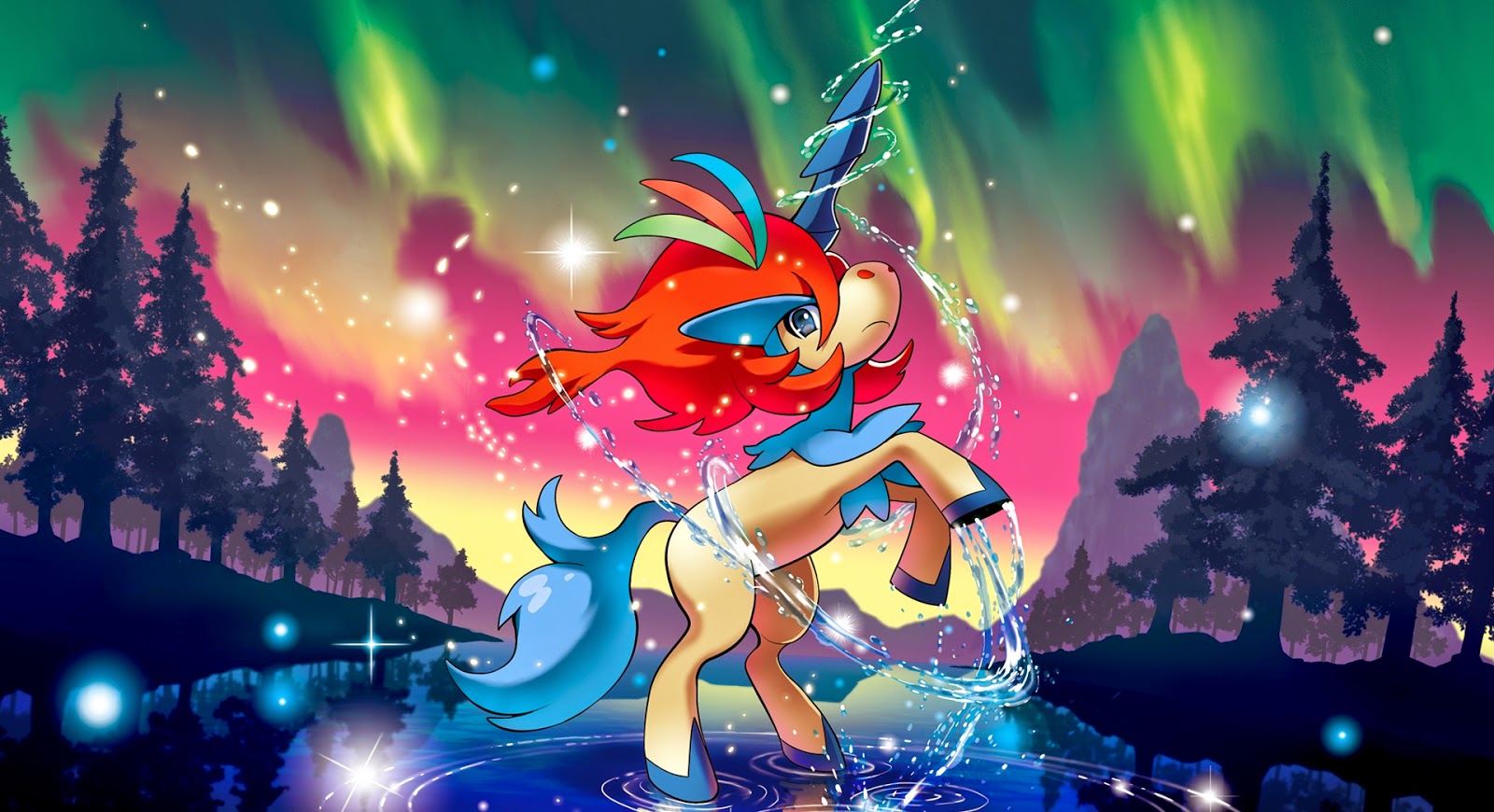 Keldeo llega al 20° aniversario de Pokémon