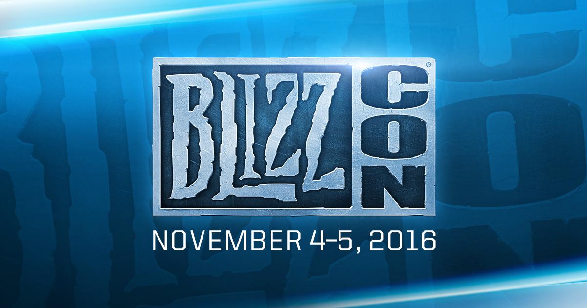 ¡Preparados, Blizzcon 2016 se viene y se viene a lo grande esta semana!