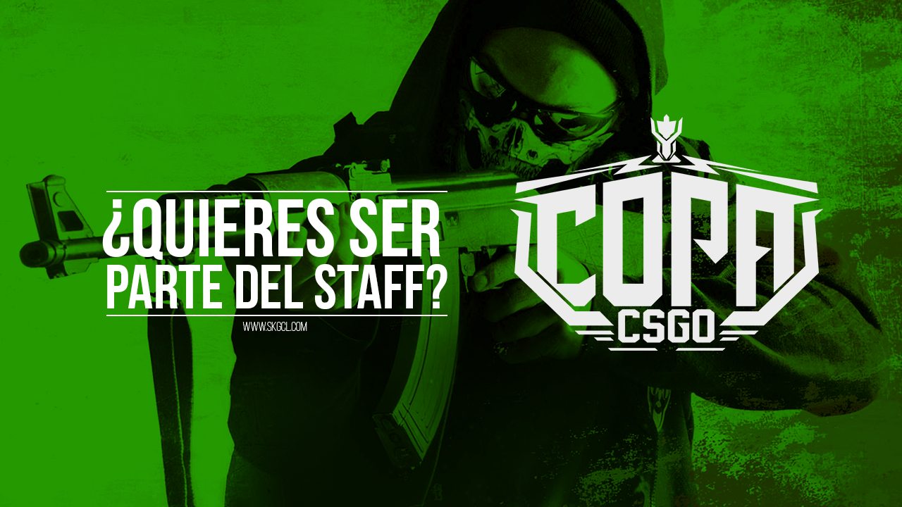 ¿Quieres ser parte del equipo de desarrollo de COPA CSGO?