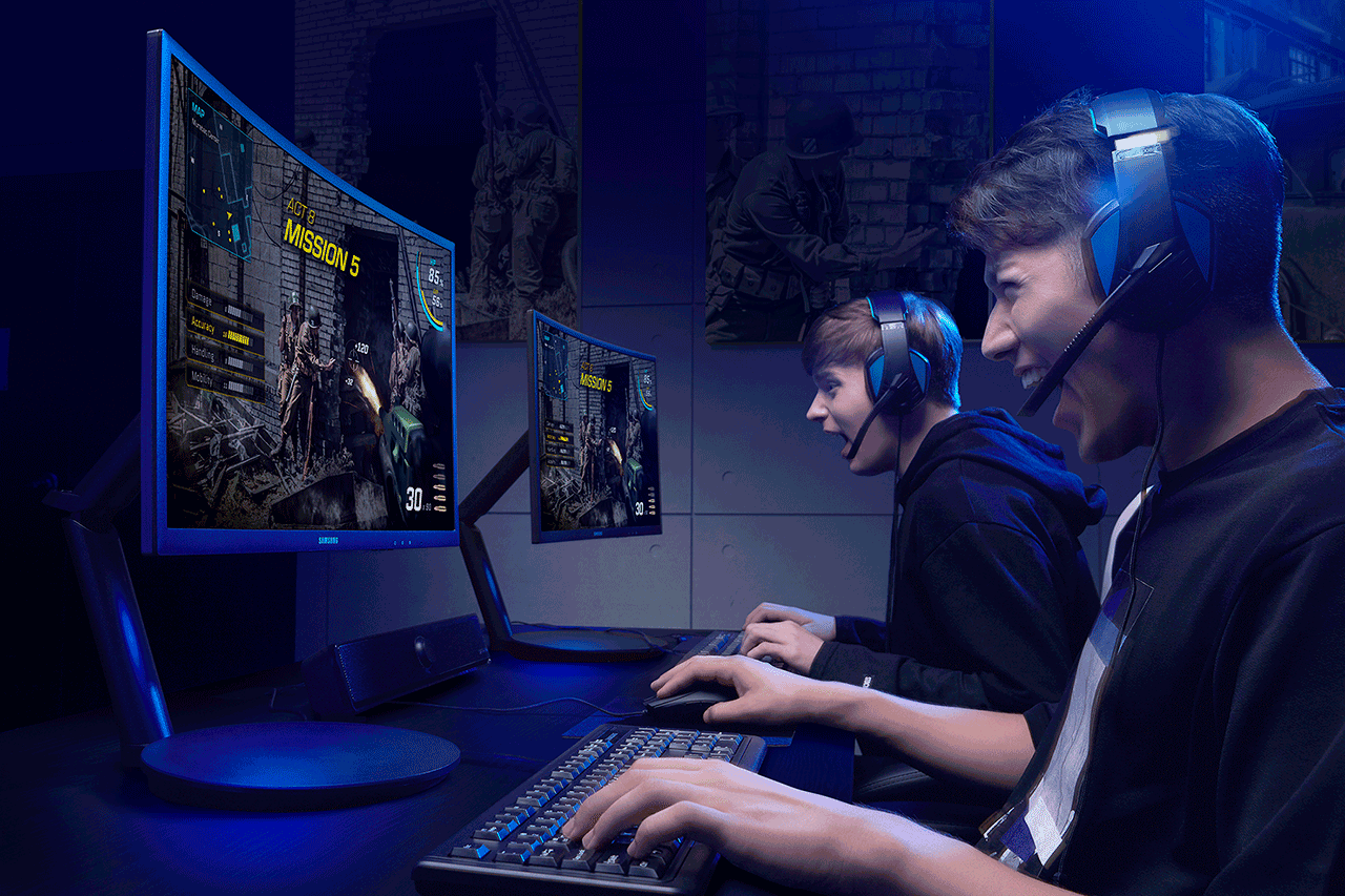Samsung presenta el primer monitor curvo especial para gamers