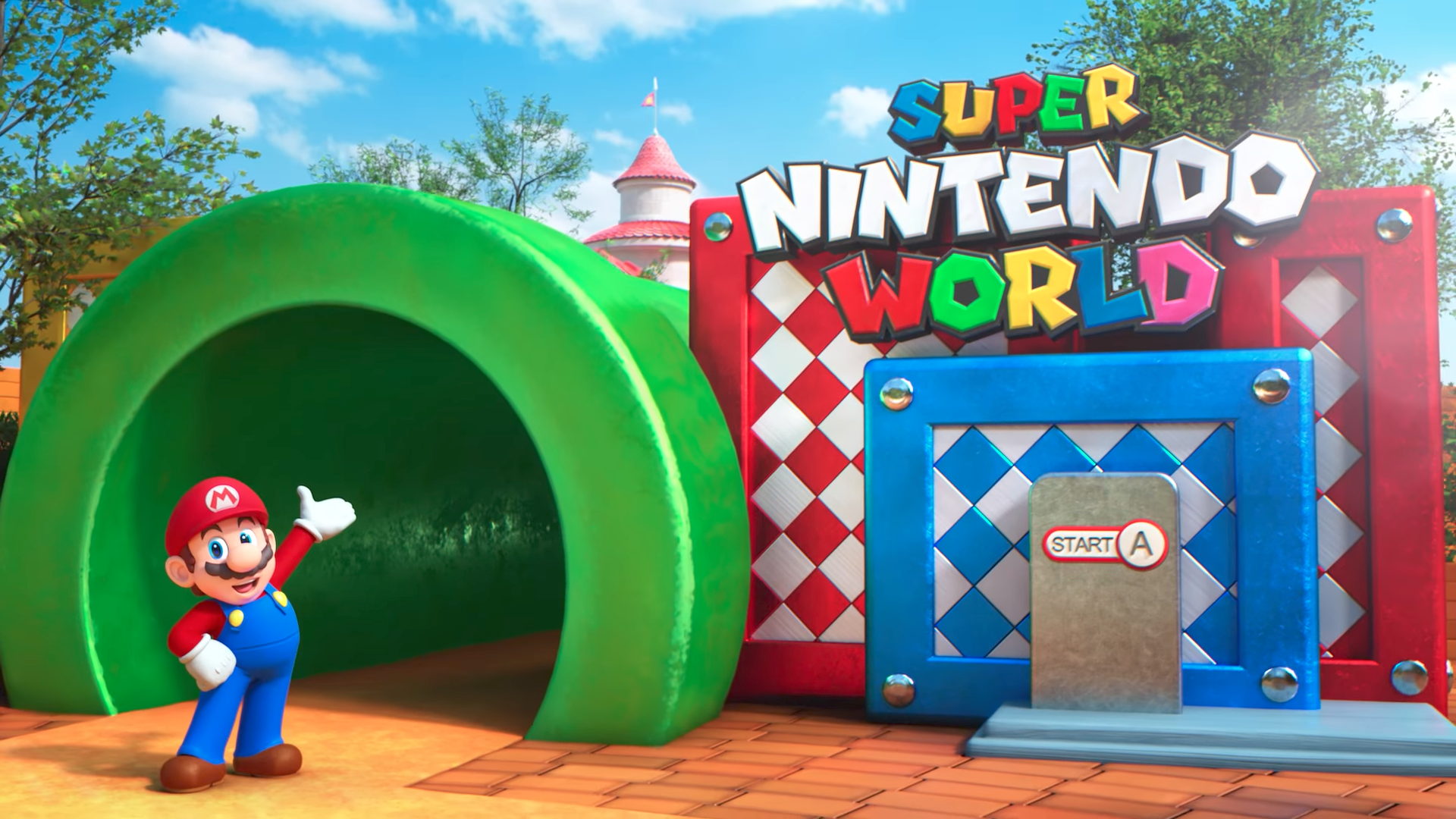 Ya está el primer comercial del parque temático de Nintendo