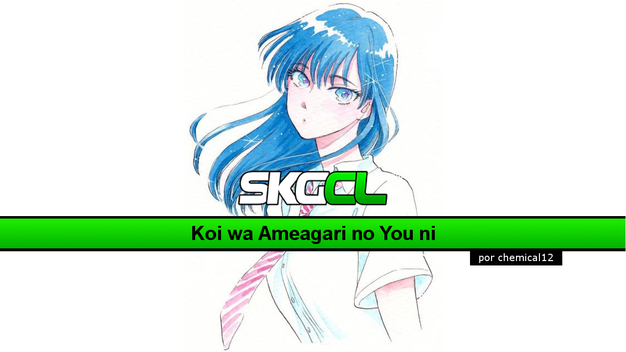 Koi wa Ameagari no You tendrá adaptación al anime