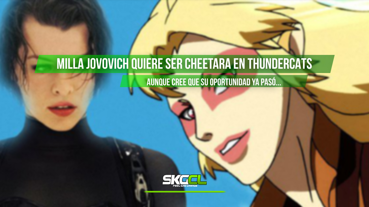 Milla Jovovich quiere ser Cheetara en Thundercats