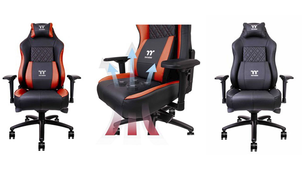 Thermaltake presenta su silla gamer con refrigeración para el trasero