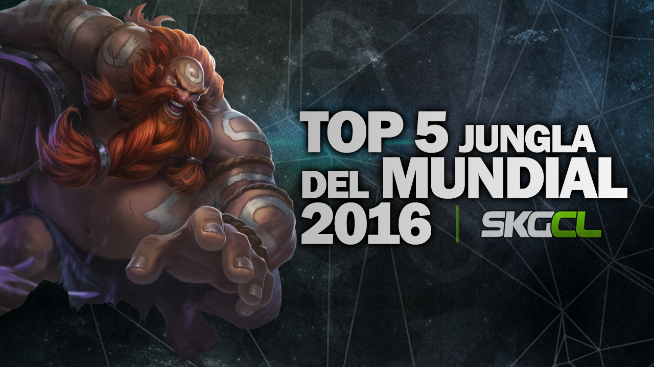 TOP 5 jungla para el mundial de League of Legends