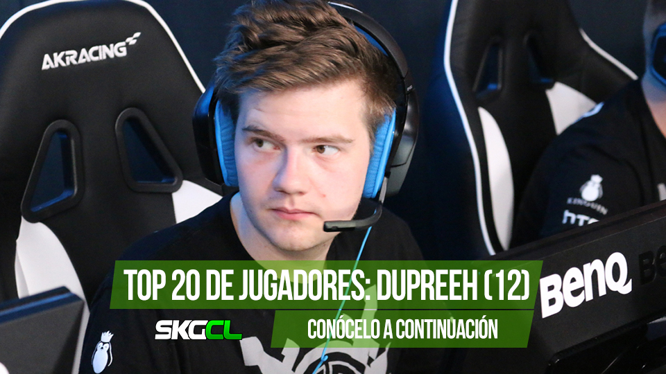 TOP 20 jugadores del 2015: dupreeh (12)