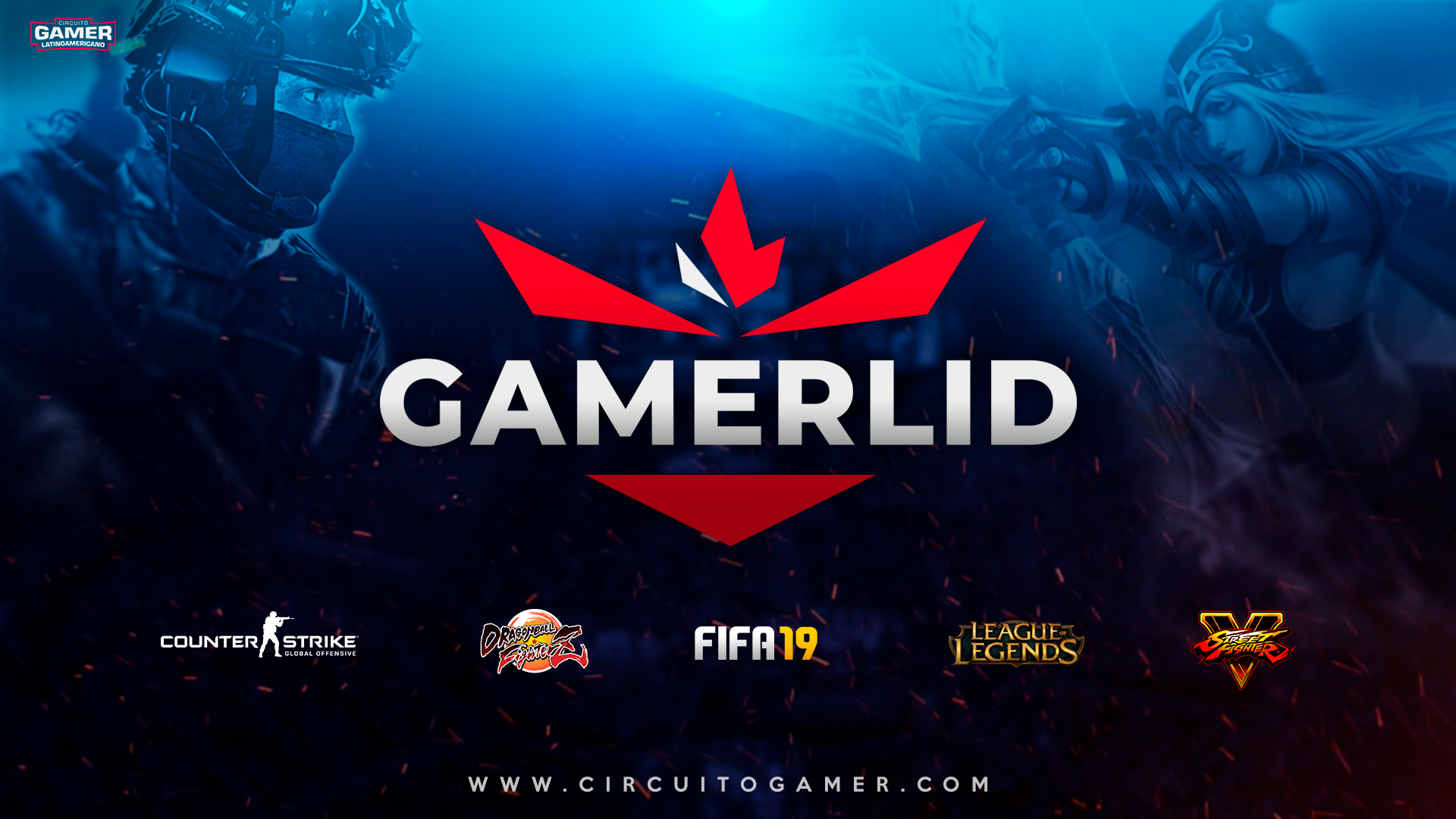 Gamerlid, el evento que se tomará el esport este 15 de diciembre