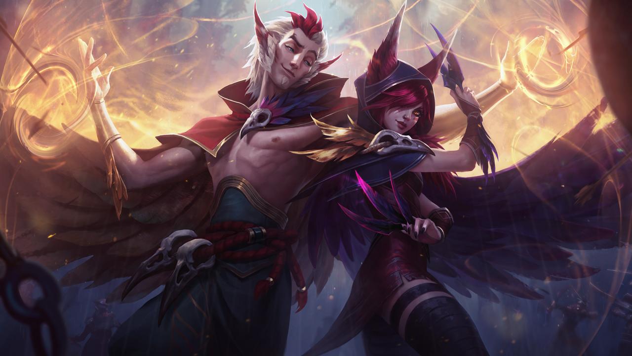 ¡¡Iconos especiales de Xayah y Rakan!!