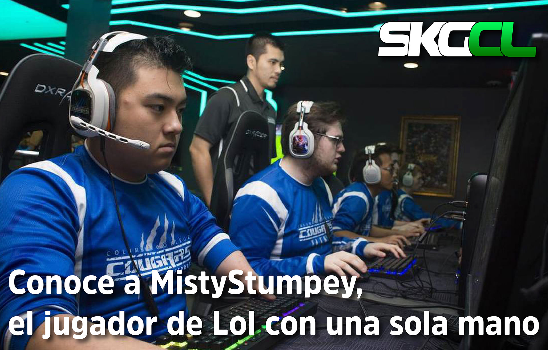 Conoce a MistyStumpey, el jugador de Lol con una sola mano