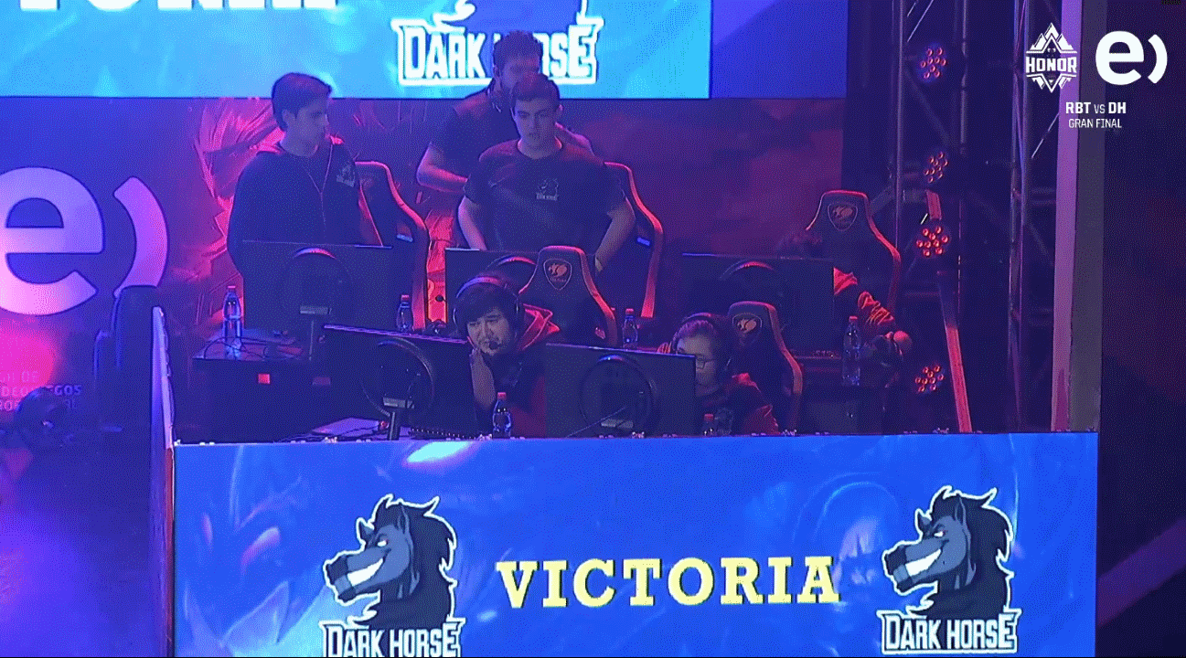 ¡Punto para DH! El caballo oscuro logró remontar en el primer duelo frente a Rebith