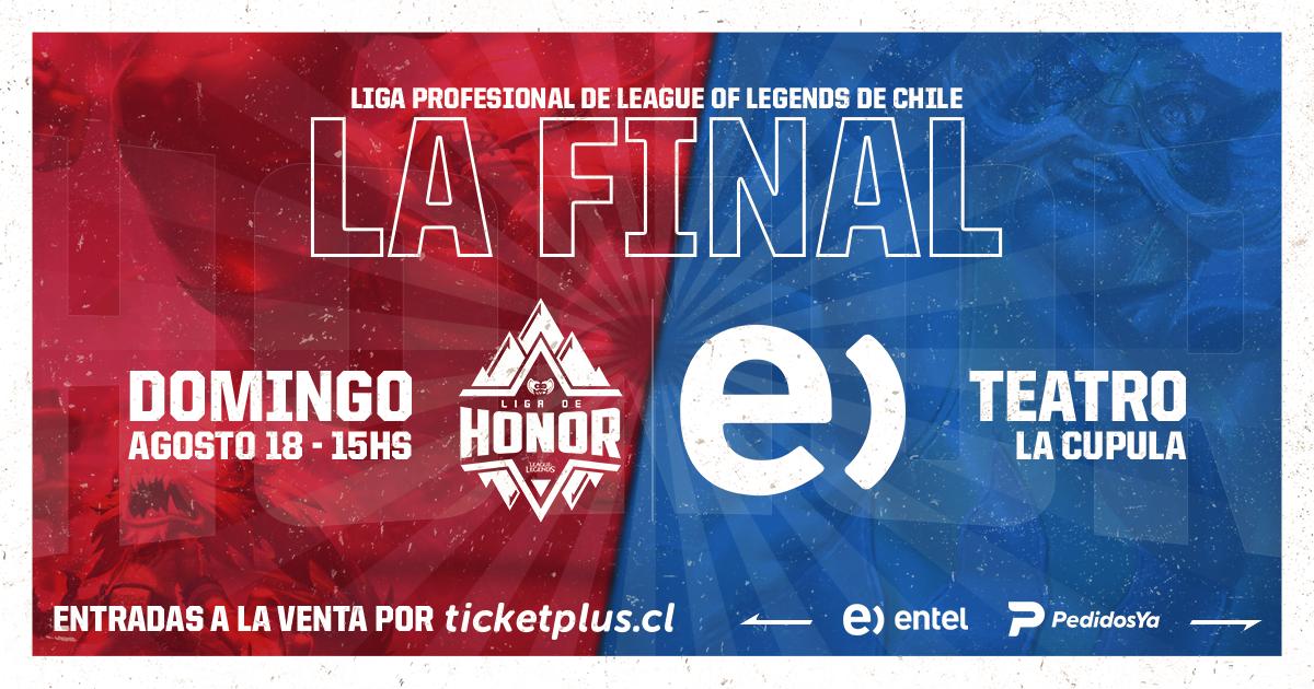 Liga de Honor Entel: Teatro La Cúpula albergará la final del clausura