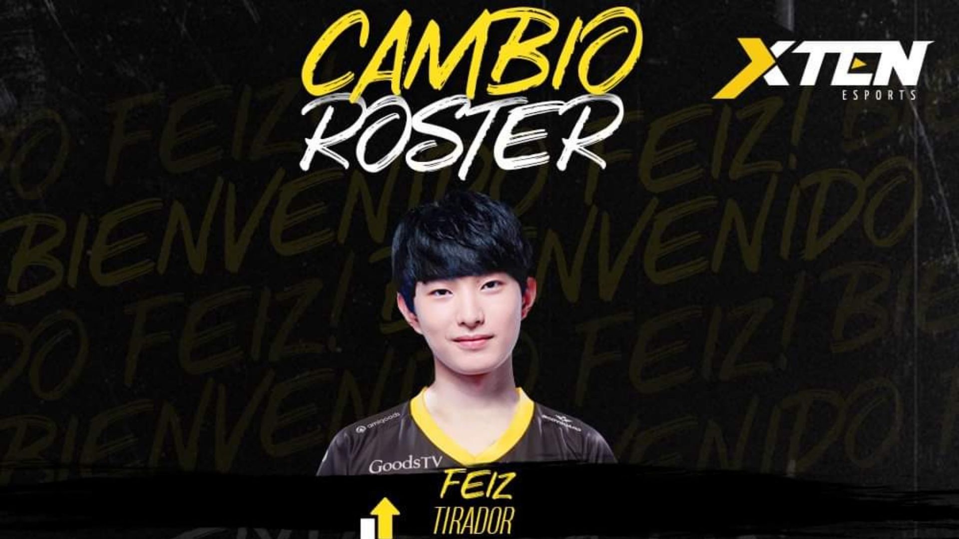 XTEN anuncia la salida de Fix y la llegada del coreano Feiz como nuevo tirador