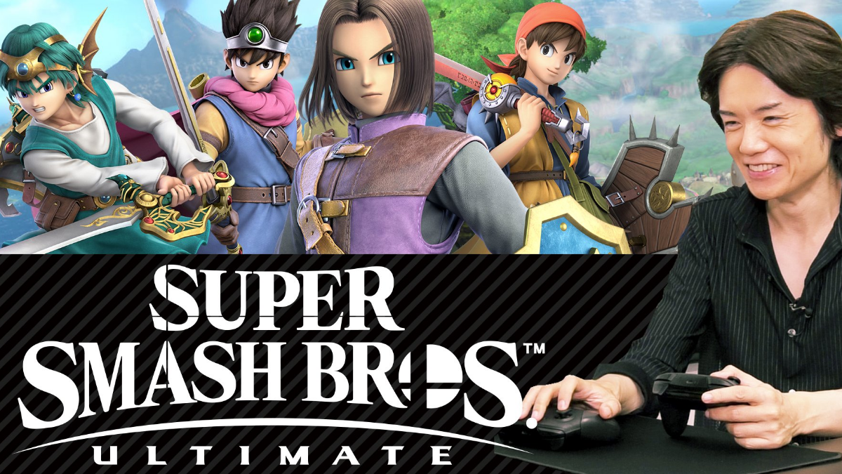 El héroe de Dragon Quest llegaría este miércoles a Super Smash Bros. Ultimate