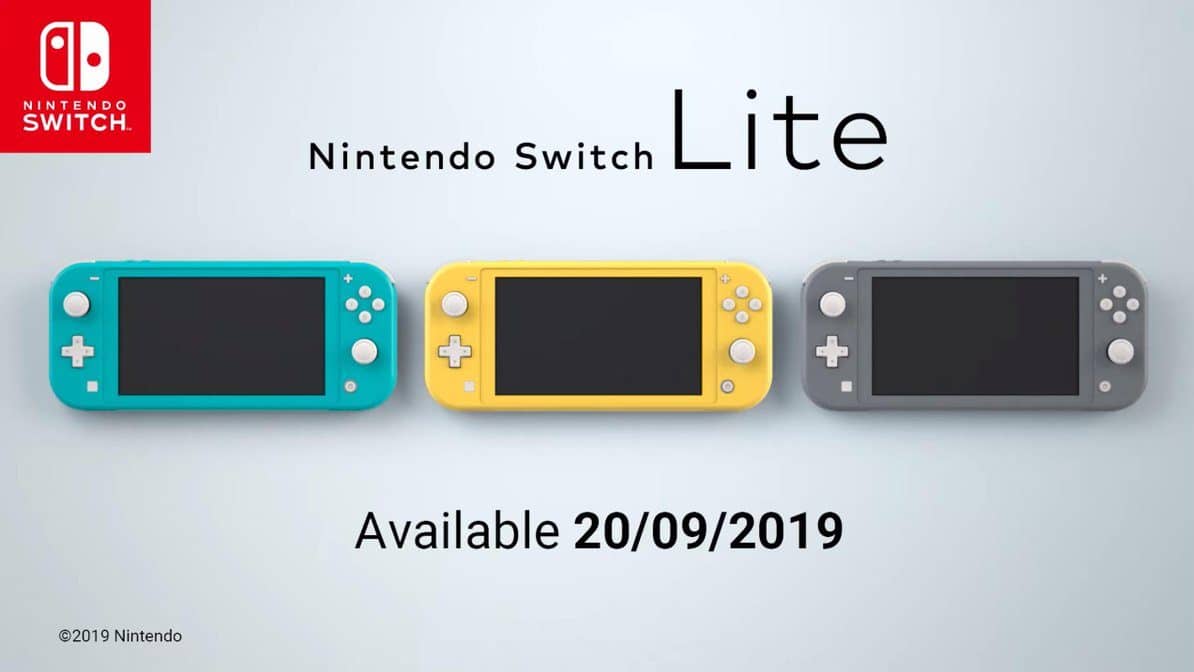 Nintendo Switch Lite, la versión enfocada en el juego portátil ha sido presentada