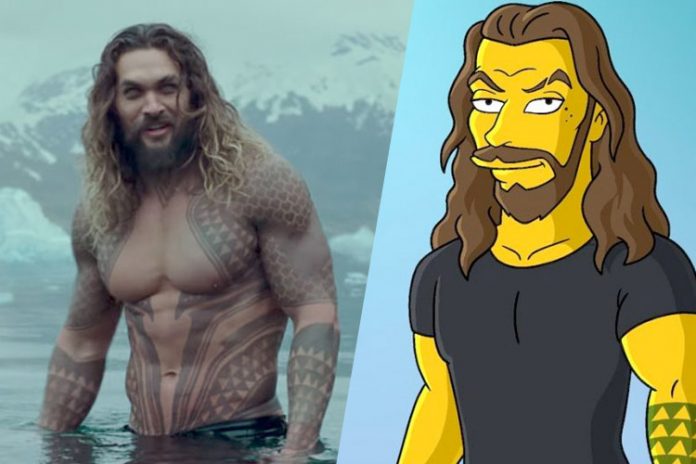 Jason Momoa aparecerá en Los Simpson