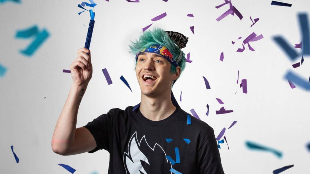 Ninja hits one millon subs in Mixer