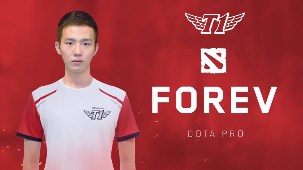 SK Telecom T1 anuncio de equipo de Dota 2