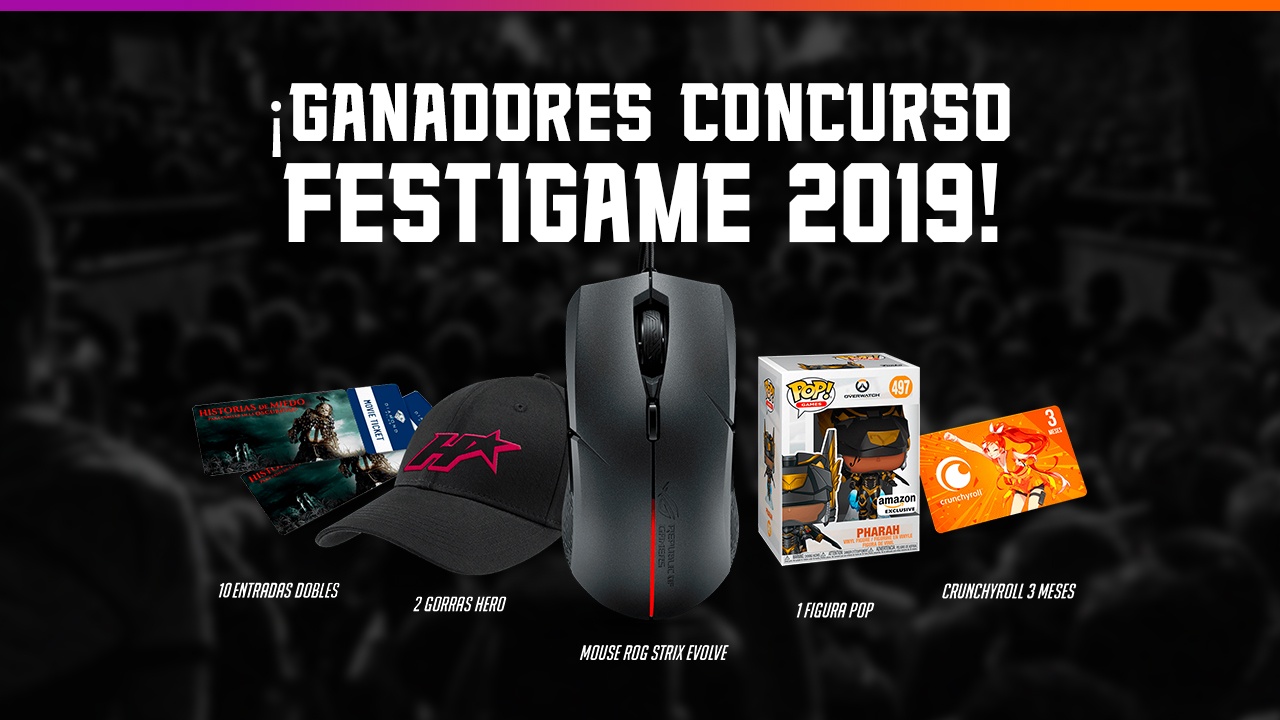 Conoce a los ganadores del Concurso FestiGame 2019