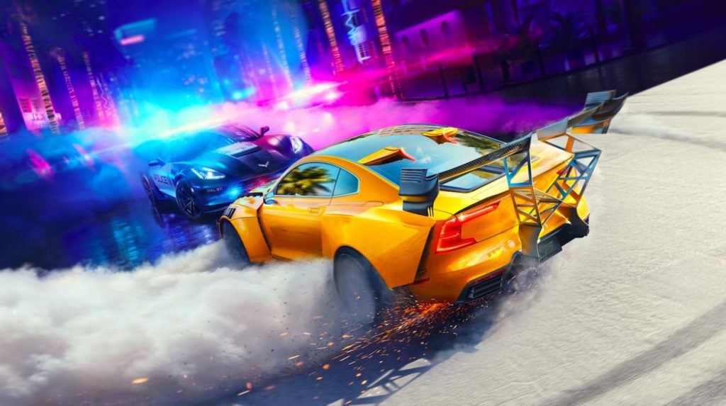 Need for Speed Heat art