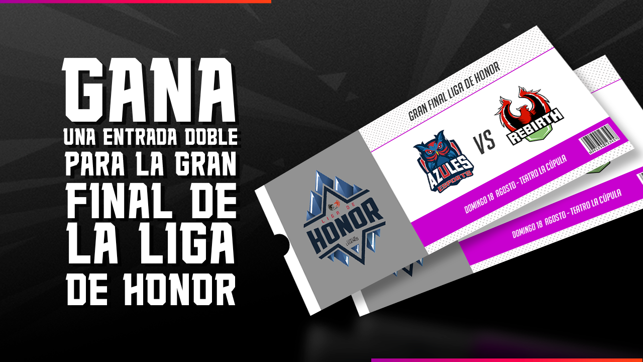 Participa por una entrada doble a la final de la Liga de Honor Entel