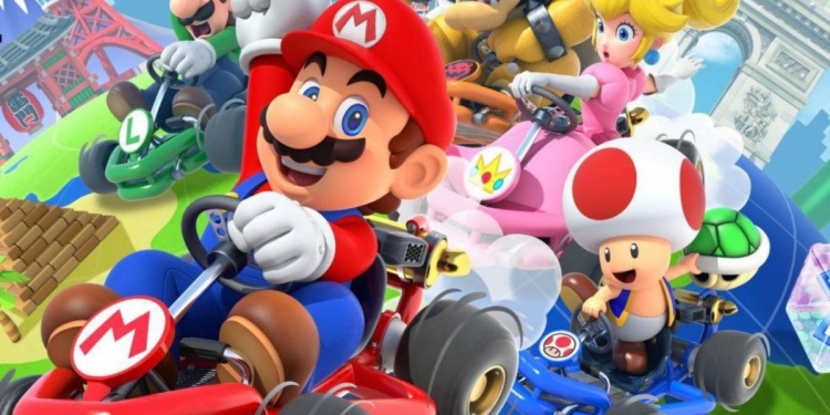 Mario Kart Tour front page