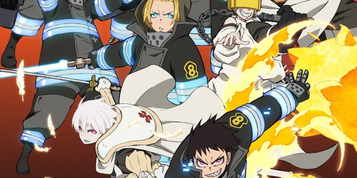 Fire Force: Imagem e vídeo promocional do novo arco da série são