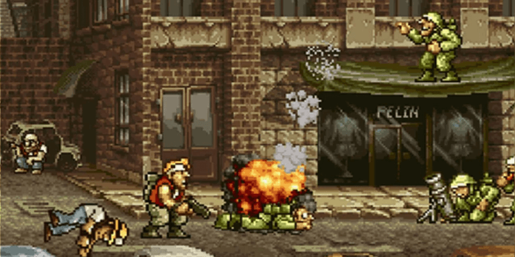 Metal Slug in game