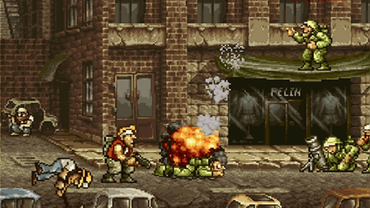 Metal Slug in game