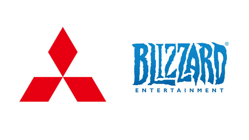 Mitsubishi parts aways Activision Blizzard