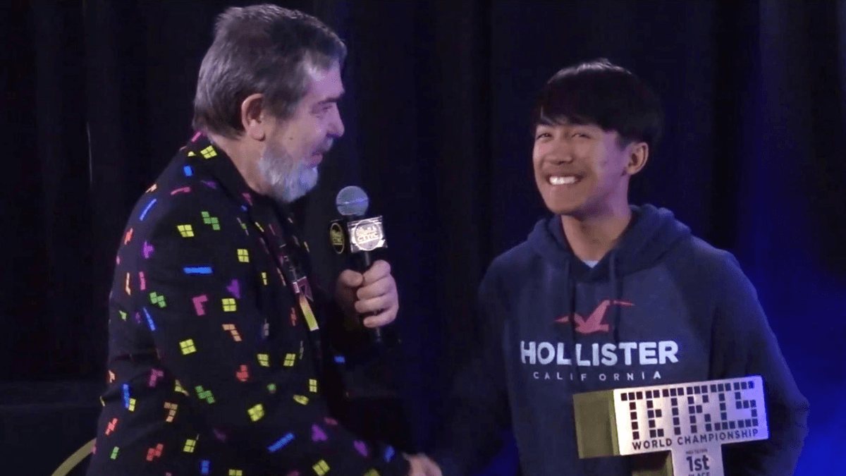 Por segundo año consecutivo, Joseph Saelee gana torneo de Tetris clásico