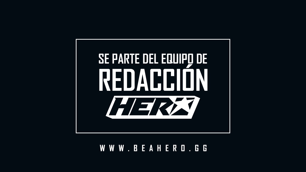 Se parte del equipo de redacción de Hero Network