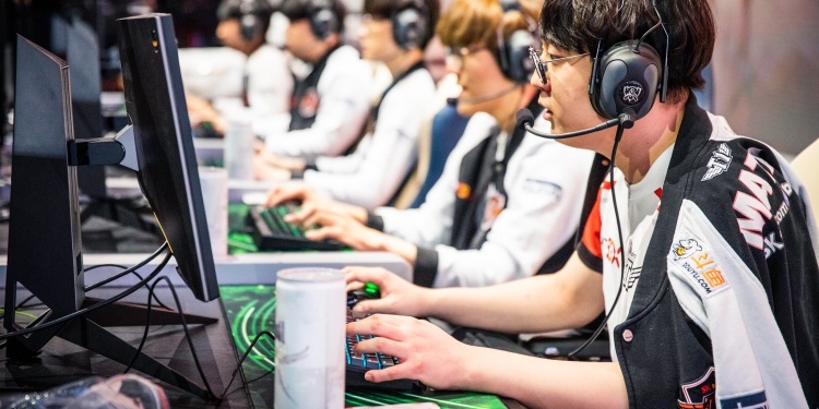 Madrid, Spain - November 3: --- during Worlds 2019 Semifinals at Palacio Vistalegre on November 3, 2019 in Madrid, Spain. (Photo by Michal Konkol/Riot Games)