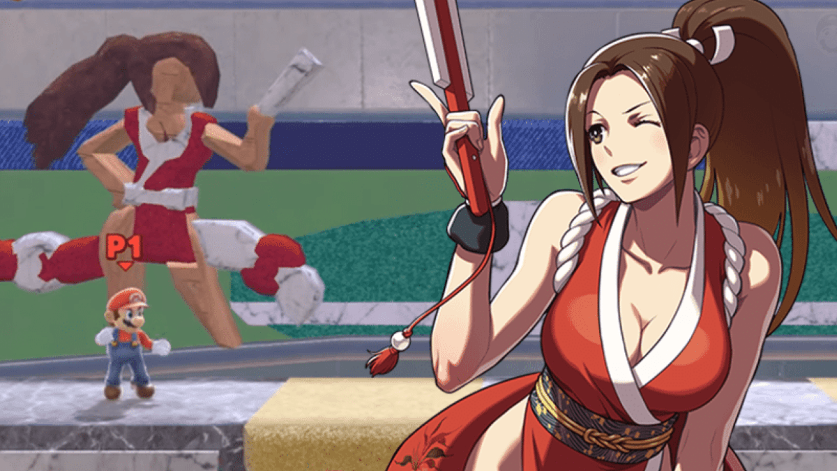 Fans logran incluir a Mai Shiranui en Super Smash Bros. Ultimate